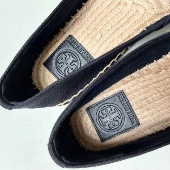 Tory Burch SEAHORSE ESPADRILLE Navy Size US 7.5 - Picture 8 of 9